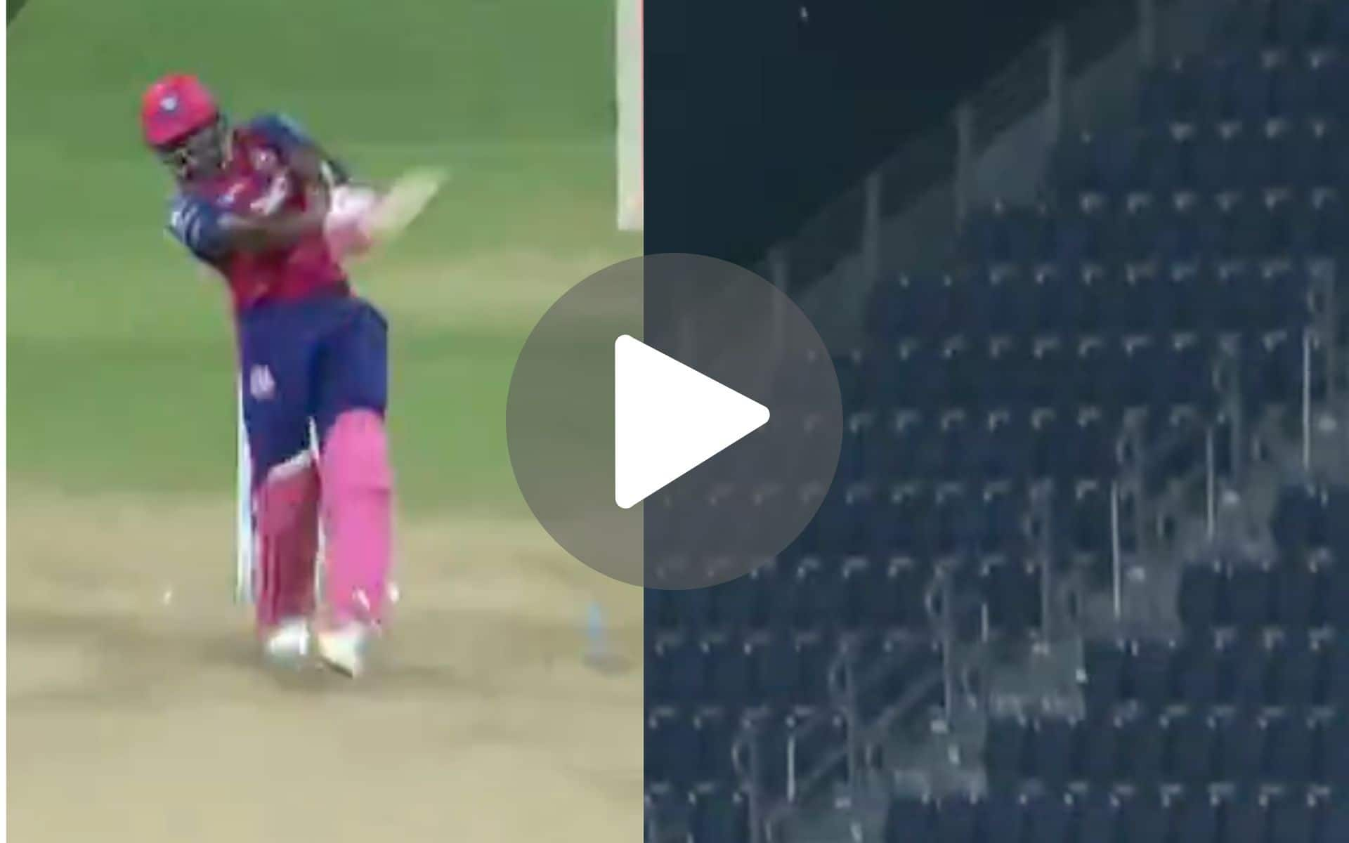 [Watch] Sanju Samson's RR Teammate Launches Gigantic Six To Reach Fifty In CPL 2024